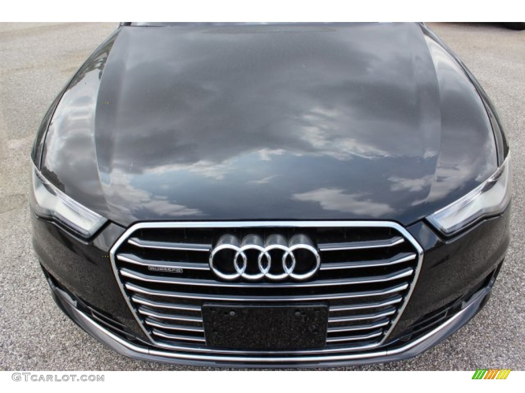 2016 A6 2.0 TFSI Premium Plus quattro - Havanna Black Metallic / Nougat Brown photo #2