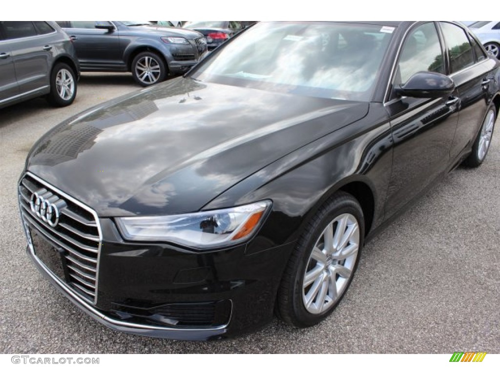 2016 A6 2.0 TFSI Premium Plus quattro - Havanna Black Metallic / Nougat Brown photo #3