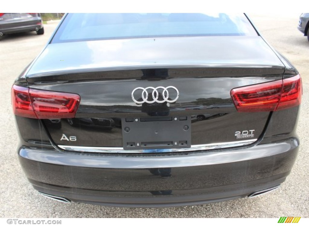 2016 A6 2.0 TFSI Premium Plus quattro - Havanna Black Metallic / Nougat Brown photo #7