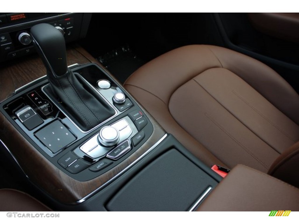 2016 A6 2.0 TFSI Premium Plus quattro - Havanna Black Metallic / Nougat Brown photo #16