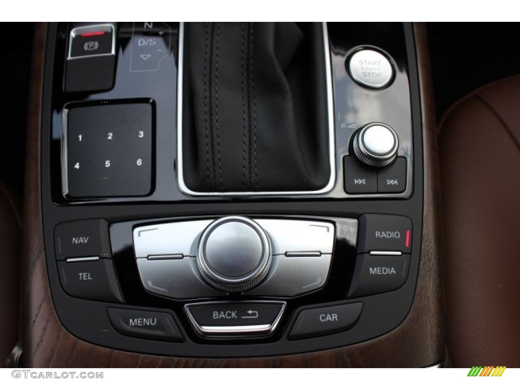 2016 A6 2.0 TFSI Premium Plus quattro - Havanna Black Metallic / Nougat Brown photo #19