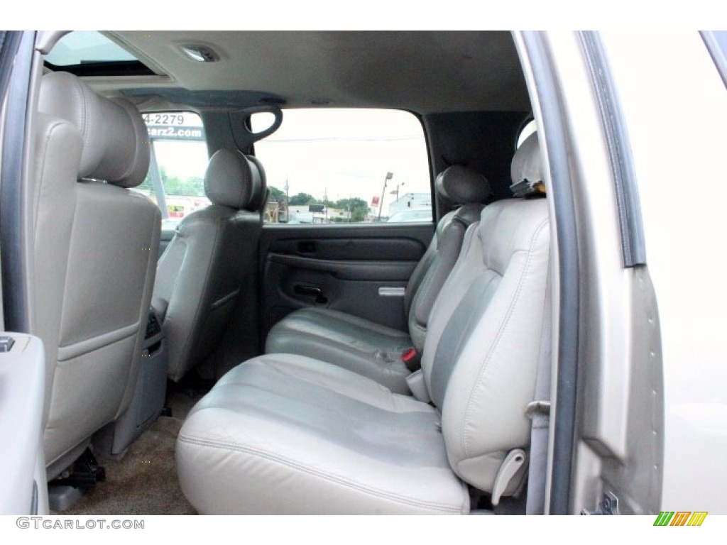 2002 Yukon XL Denali AWD - Pewter Metallic / Sandstone photo #21