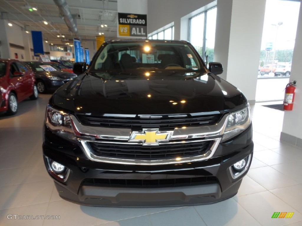 2015 Colorado LT Extended Cab 4WD - Black / Jet Black photo #2