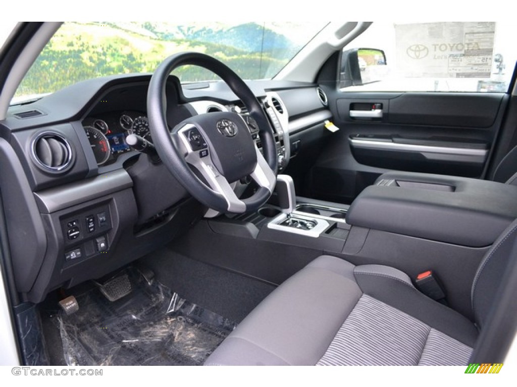 2015 Tundra SR5 CrewMax 4x4 - Super White / Graphite photo #5