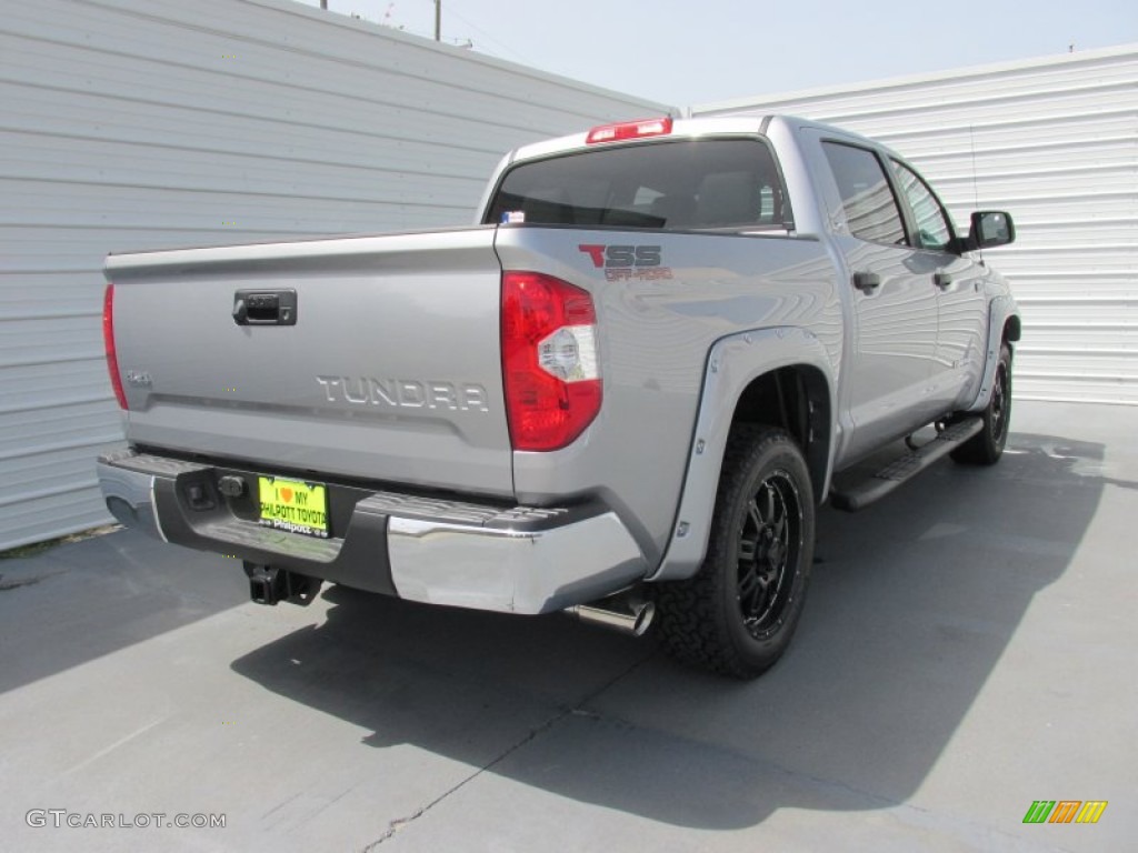 2015 Tundra SR5 CrewMax 4x4 - Silver Sky Metallic / Graphite photo #4