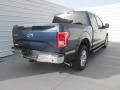 2015 Blue Jeans Metallic Ford F150 XLT SuperCrew  photo #4