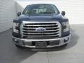 2015 Blue Jeans Metallic Ford F150 XLT SuperCrew  photo #8