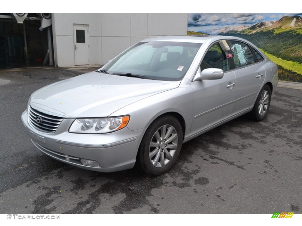 Silver Frost Pearl 2009 Hyundai Azera Limited Exterior Photo #105424214