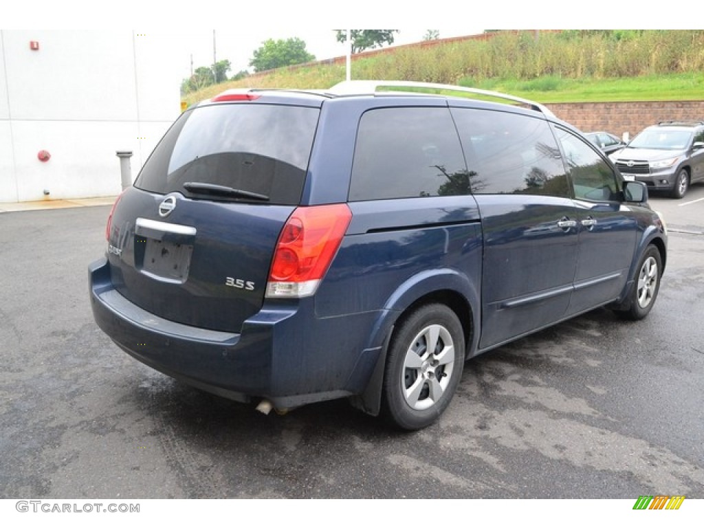 2007 Quest 3.5 S - Majestic Blue Metallic / Gray photo #2