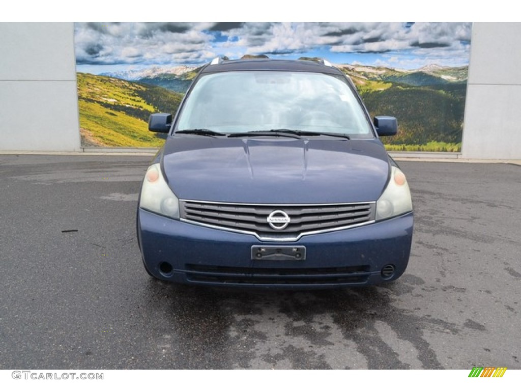 2007 Quest 3.5 S - Majestic Blue Metallic / Gray photo #6