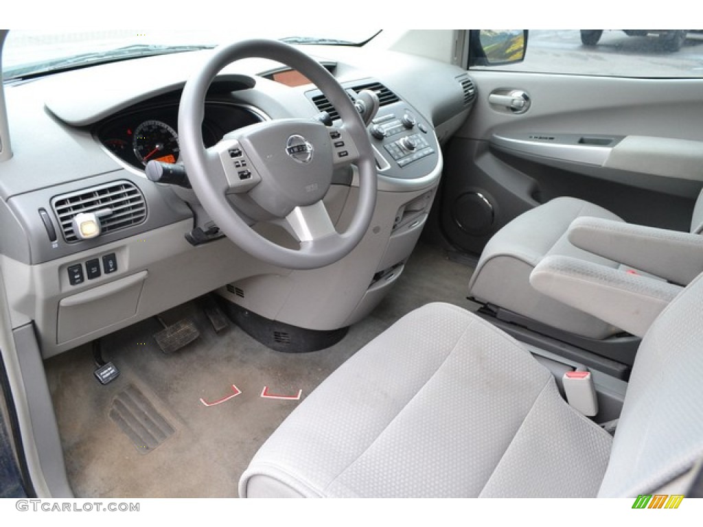 2007 Quest 3.5 S - Majestic Blue Metallic / Gray photo #7