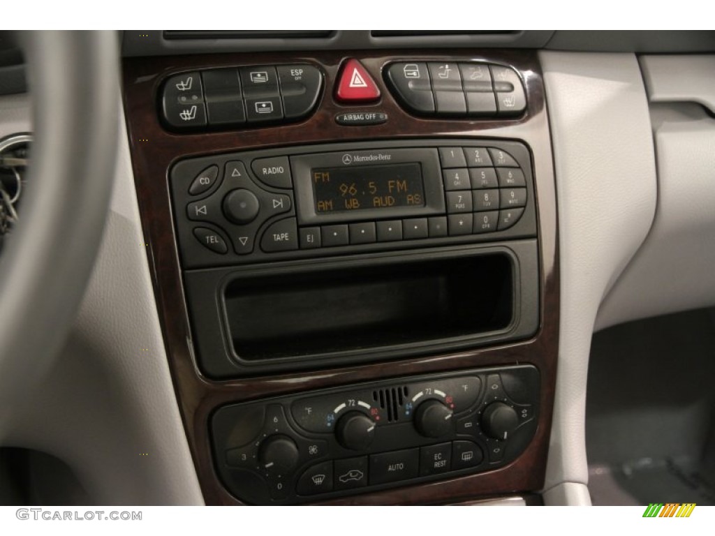 2002 C 240 Sedan - Brilliant Silver Metallic / Ash photo #15
