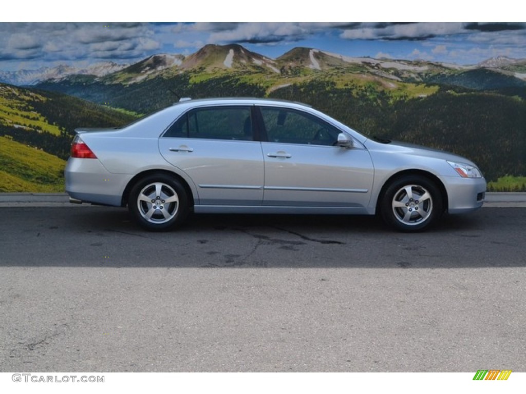 2007 Accord Hybrid Sedan - Silver Frost Metallic / Gray photo #2