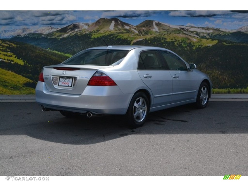 2007 Accord Hybrid Sedan - Silver Frost Metallic / Gray photo #3