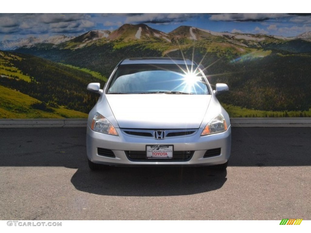 2007 Accord Hybrid Sedan - Silver Frost Metallic / Gray photo #4