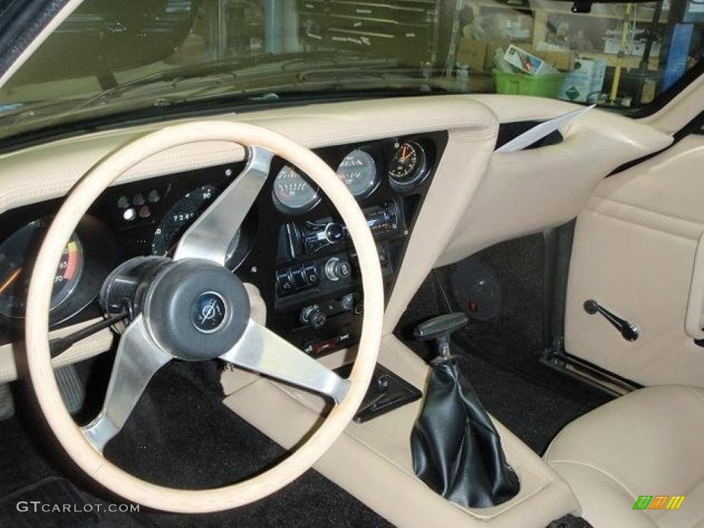 1971 Opel GT Standard GT Model Beige Dashboard Photo #105424984