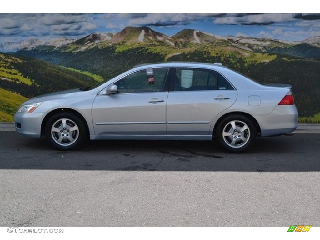 2007 Accord Hybrid Sedan - Silver Frost Metallic / Gray photo #6