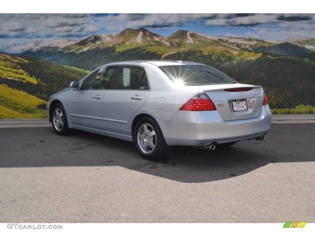 2007 Accord Hybrid Sedan - Silver Frost Metallic / Gray photo #8