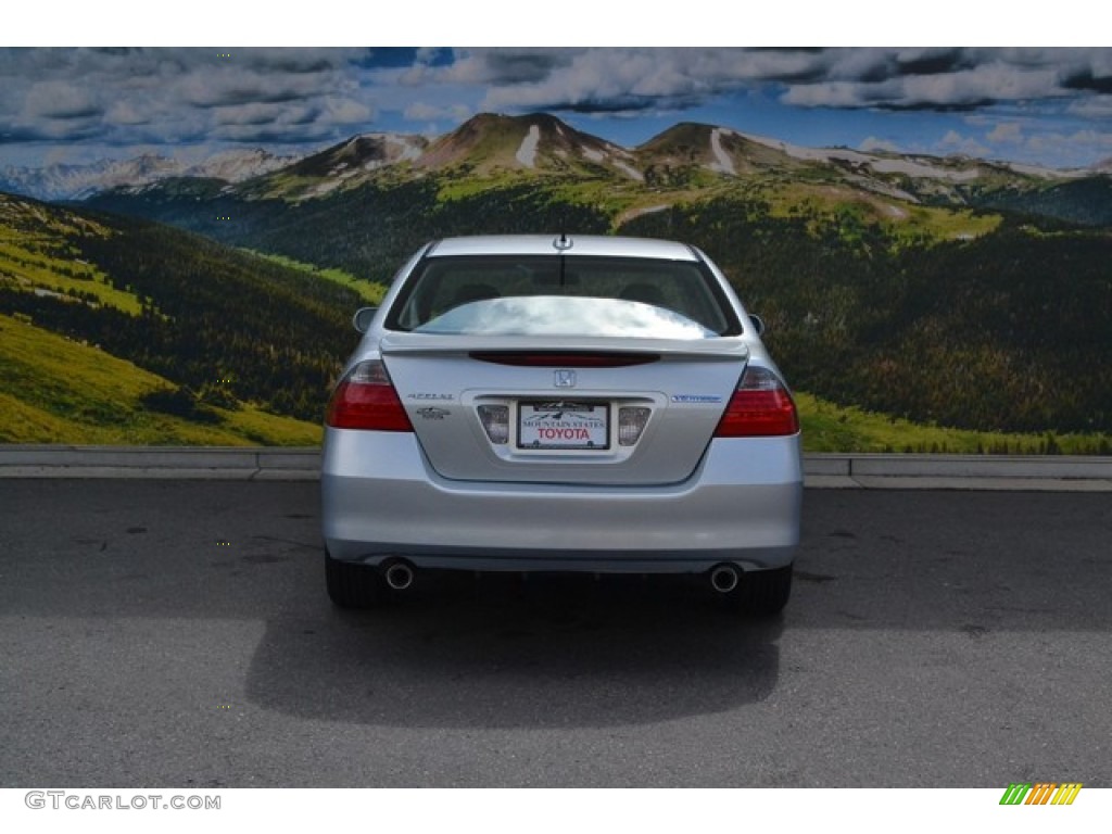2007 Accord Hybrid Sedan - Silver Frost Metallic / Gray photo #9