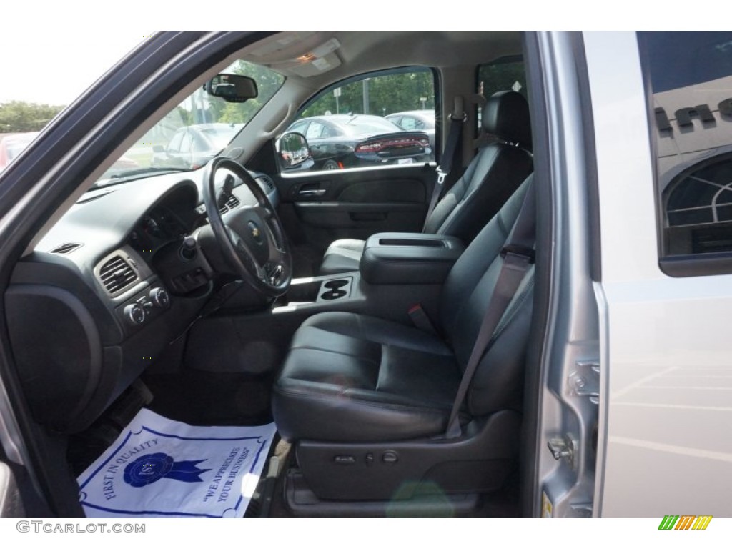 2013 Silverado 1500 LTZ Crew Cab 4x4 - Silver Ice Metallic / Ebony photo #9