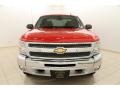 2012 Victory Red Chevrolet Silverado 1500 LT Extended Cab 4x4  photo #2