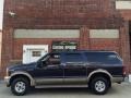 Deep Wedgewood Blue Metallic 2001 Ford Excursion Limited 4x4