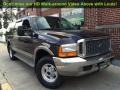 2001 Deep Wedgewood Blue Metallic Ford Excursion Limited 4x4  photo #2