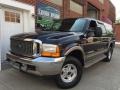 2001 Deep Wedgewood Blue Metallic Ford Excursion Limited 4x4  photo #4