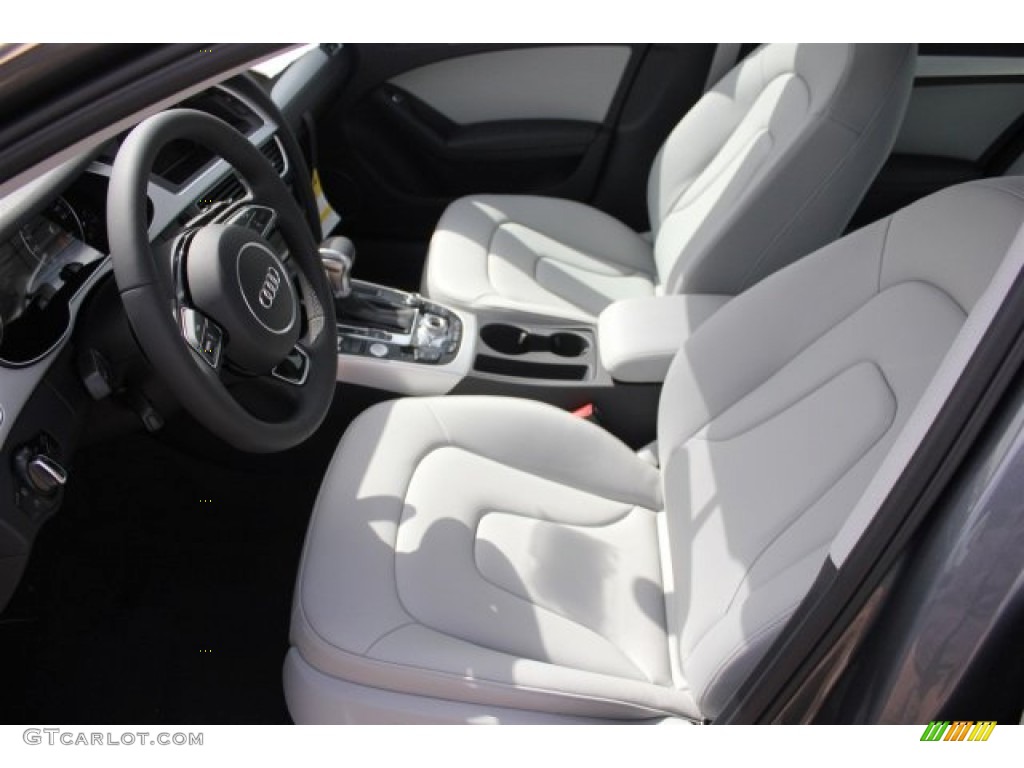 Titanium Gray Interior 2016 Audi A4 2.0T Premium Photo #105428078