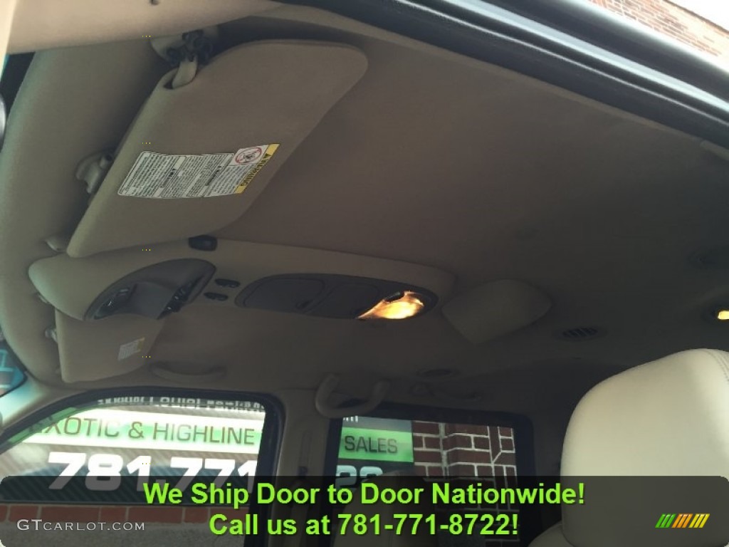 2001 Excursion Limited 4x4 - Deep Wedgewood Blue Metallic / Medium Parchment photo #80