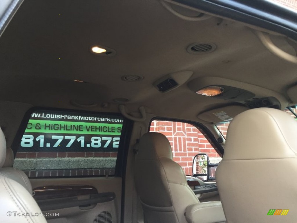 2001 Excursion Limited 4x4 - Deep Wedgewood Blue Metallic / Medium Parchment photo #83