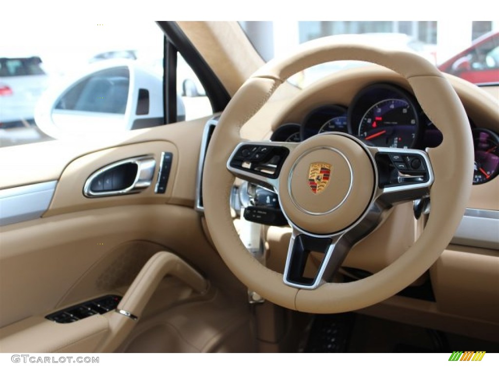 2016 Cayenne  - Carrara White Metallic / Luxor Beige photo #41