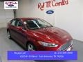 2016 Ruby Red Metallic Ford Fusion SE  photo #1