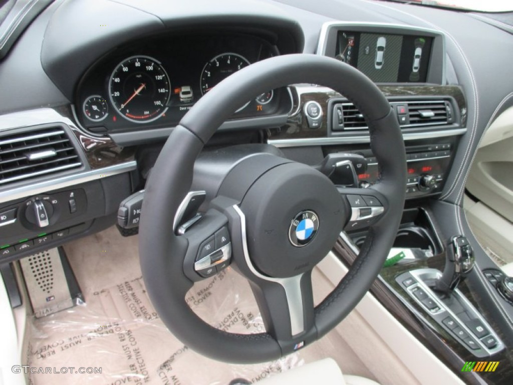 2015 BMW 6 Series 650i xDrive Gran Coupe Steering Wheel Photos