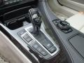 2015 BMW 6 Series Ivory White Interior Transmission Photo