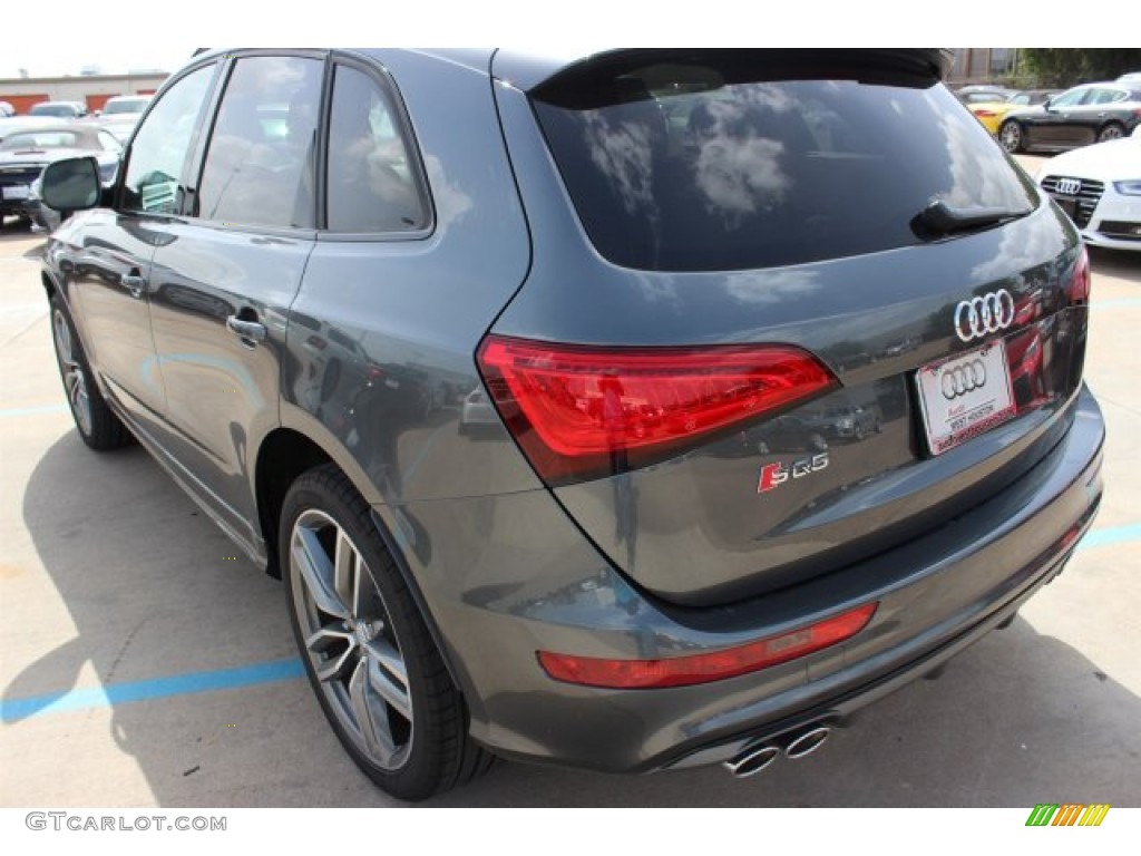 2015 SQ5 Premium Plus 3.0 TFSI quattro - Daytona Gray Metallic / Black/Lunar Silver photo #6