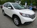 2014 White Diamond Pearl Honda CR-V EX-L AWD  photo #7