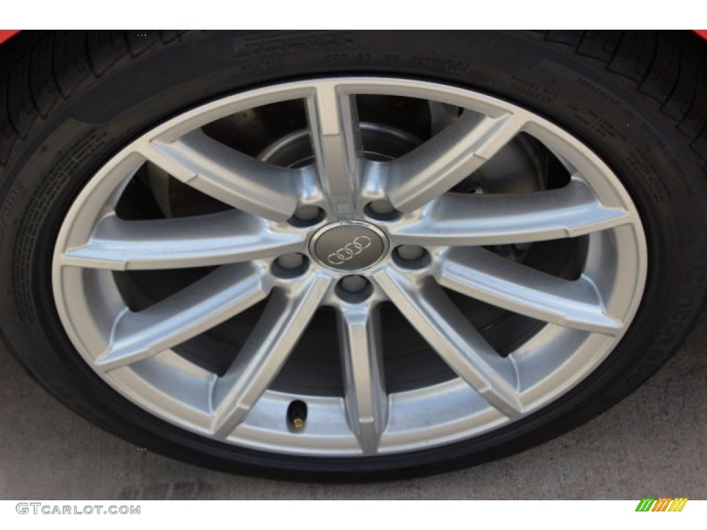2015 A5 Premium Plus quattro Coupe - Brilliant Red / Chestnut Brown photo #4