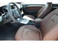 Chestnut Brown Front Seat Photo for 2015 Audi A5 #105434978