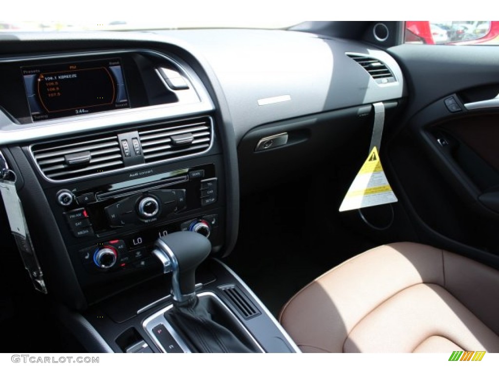 2015 A5 Premium Plus quattro Coupe - Brilliant Red / Chestnut Brown photo #15