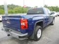 2015 Stone Blue Metallic GMC Sierra 1500 SLE Double Cab 4x4  photo #8