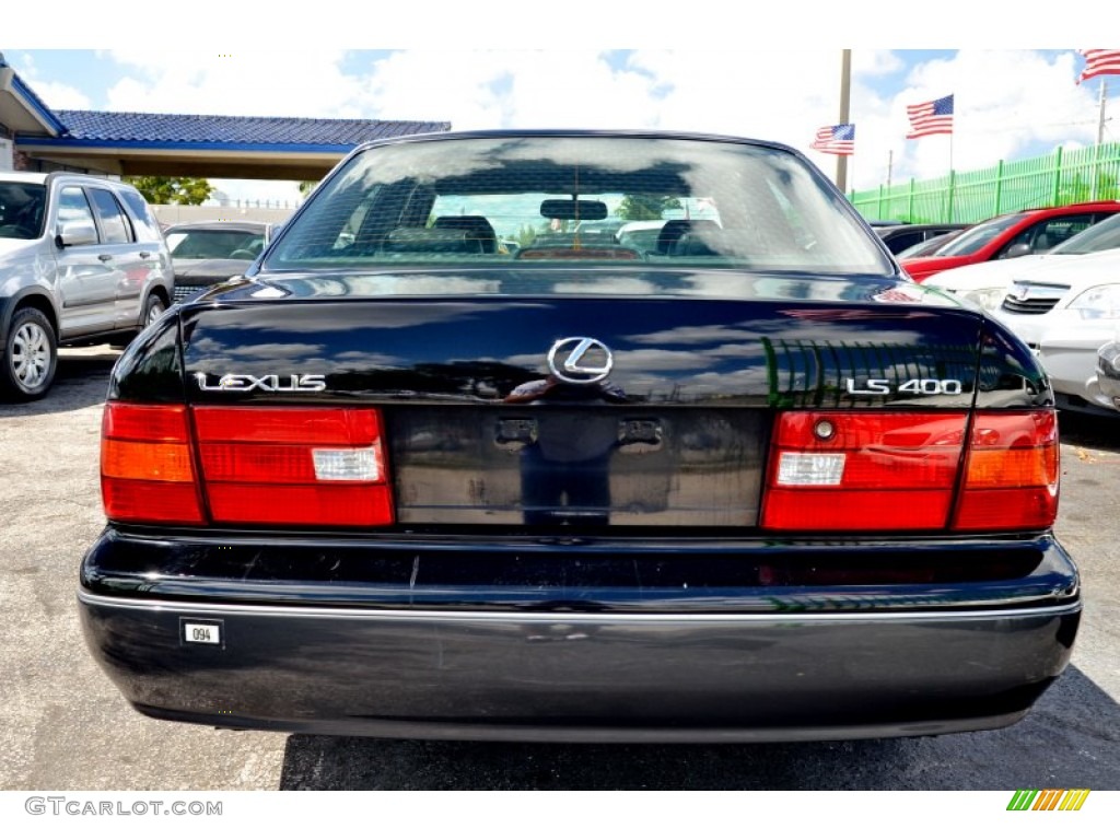 1998 LS 400 - Black Onyx / Black photo #11