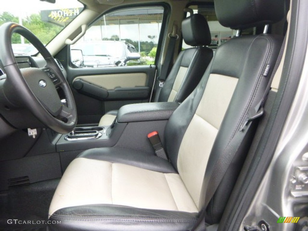 2008 Explorer Sport Trac Limited 4x4 - Silver Birch Metallic / Camel photo #15