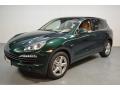 Jet Green Metallic 2012 Porsche Cayenne S Hybrid Exterior