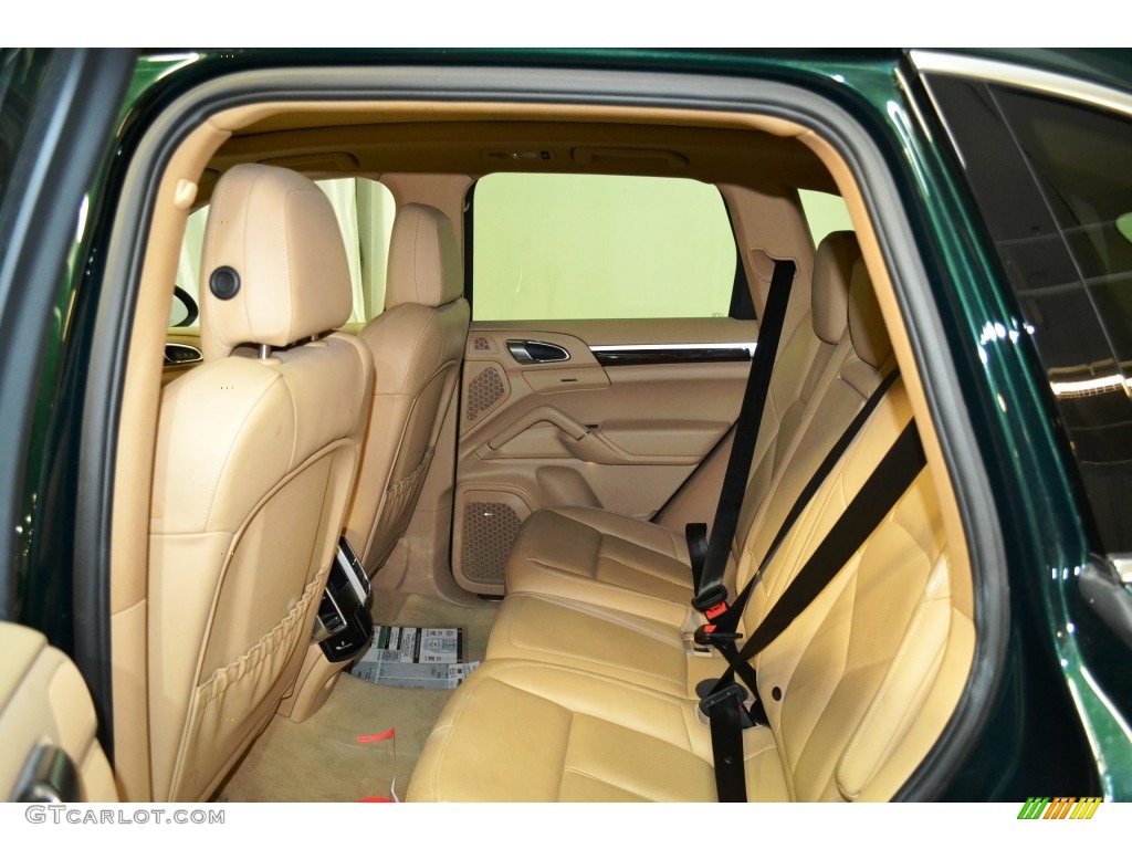 2012 Cayenne S Hybrid - Jet Green Metallic / Luxor Beige photo #16