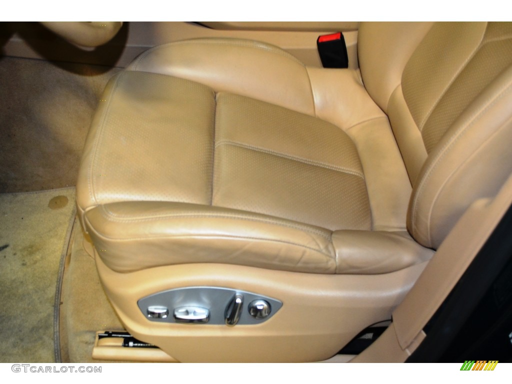 2012 Cayenne S Hybrid - Jet Green Metallic / Luxor Beige photo #19