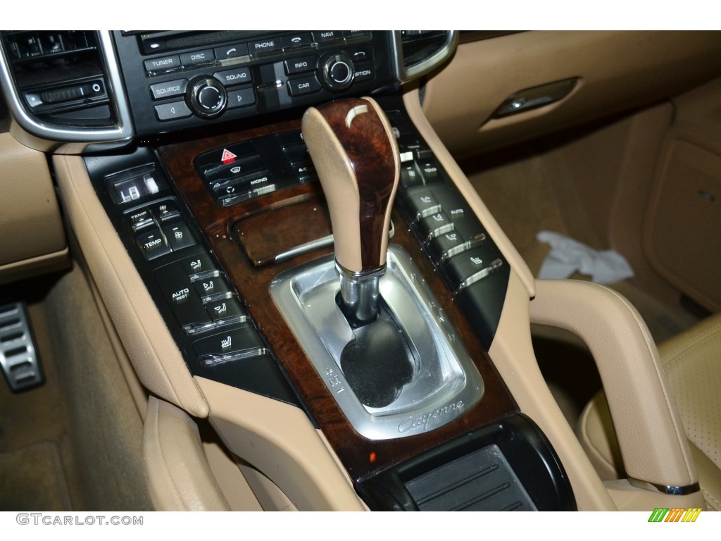 2012 Cayenne S Hybrid - Jet Green Metallic / Luxor Beige photo #21