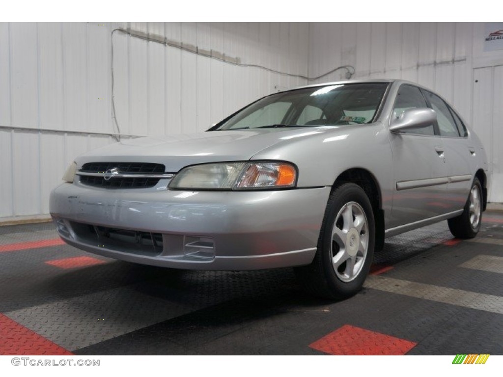 1999 Altima GLE - Platinum Metallic / Dusk photo #3