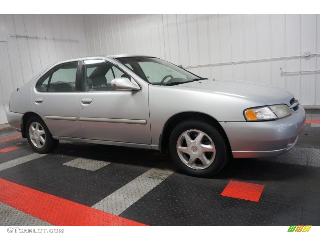 1999 Altima GLE - Platinum Metallic / Dusk photo #6