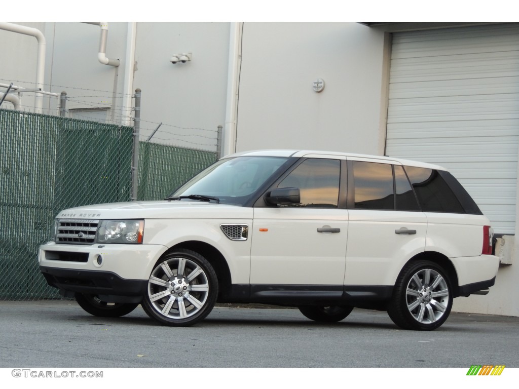 2008 Range Rover Sport Supercharged - Alaska White / Ivory photo #2